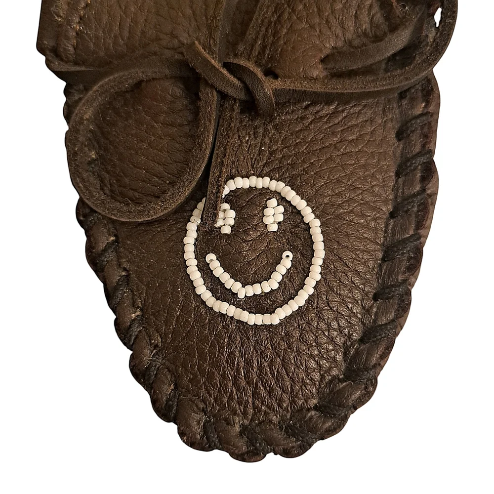 Minnetonka Smiley Face Moccasins